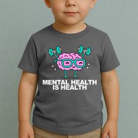 Mental Health Is Health Brain Workout Toddler T-Shirt