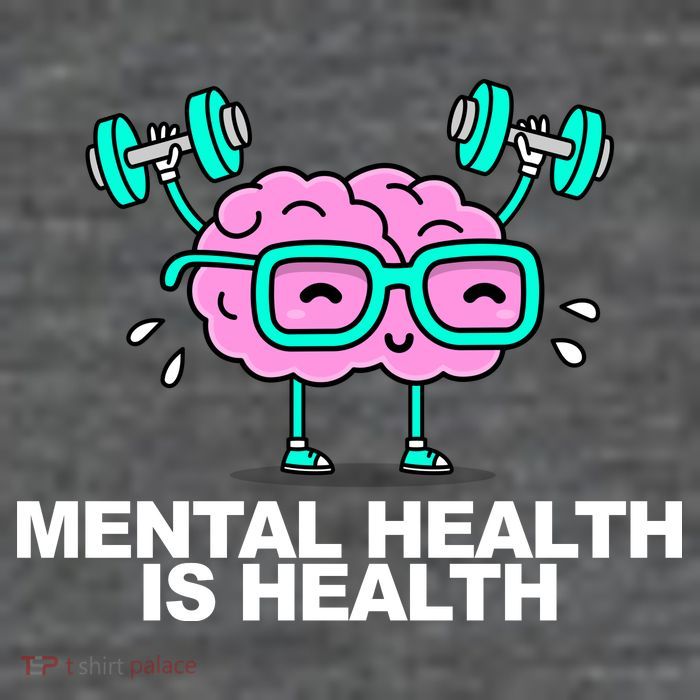 Mental Health Is Health Brain Workout Toddler T-Shirt
