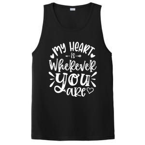 My Heart Is Wherever You Are Gift PosiCharge Competitor Tank