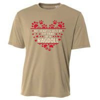 My Heart Is Held By The Paws Of A Ragdoll Cat Cooling Performance Crew T-Shirt