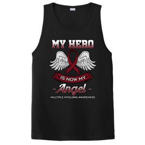 My Hero Is Now My Angel Multiple Myeloma Mm Patient Gift PosiCharge Competitor Tank