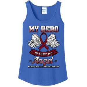 My Hero Is Now My Angel Multiple Myeloma Mm Patient Gift Ladies Essential Tank