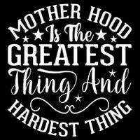 Mother Hood Is The Greatest Thing And The Hardest Thing Pom Pom 12in Knit Beanie