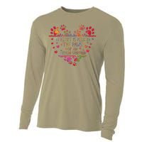 My Heart Is Held By The Paws Of An American Shorthair Cat Cooling Performance Long Sleeve Crew