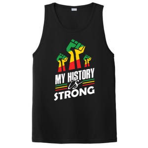 My History Is Strong Melanin Sista Bruh Power Cool Gift PosiCharge Competitor Tank