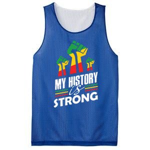 My History Is Strong Melanin Sista Bruh Power Cool Gift Mesh Reversible Basketball Jersey Tank