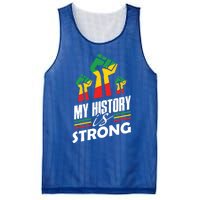 My History Is Strong Melanin Sista Bruh Power Cool Gift Mesh Reversible Basketball Jersey Tank