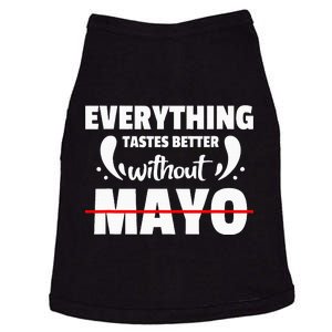 Mayo Hater I Hate Mayonnaise Doggie Tank