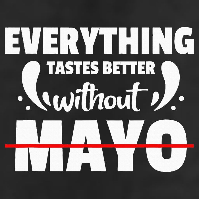 Mayo Hater I Hate Mayonnaise Adult Drive Performance Visor