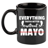 Mayo Hater I Hate Mayonnaise 11oz C Handle Ceramic Mug