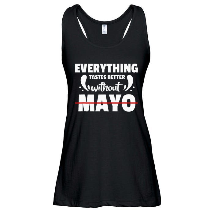 Mayo Hater I Hate Mayonnaise Ladies Essential Flowy Tank