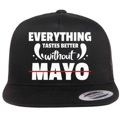Mayo Hater I Hate Mayonnaise Flatbill Hat