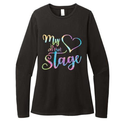 My Heart Is On That Stage For Dance Mom Womens CVC Long Sleeve Shirt