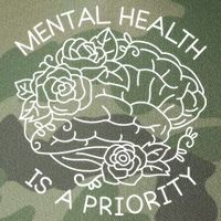 Mental Health Is A Priority Legacy Tie Dye Trucker Hat