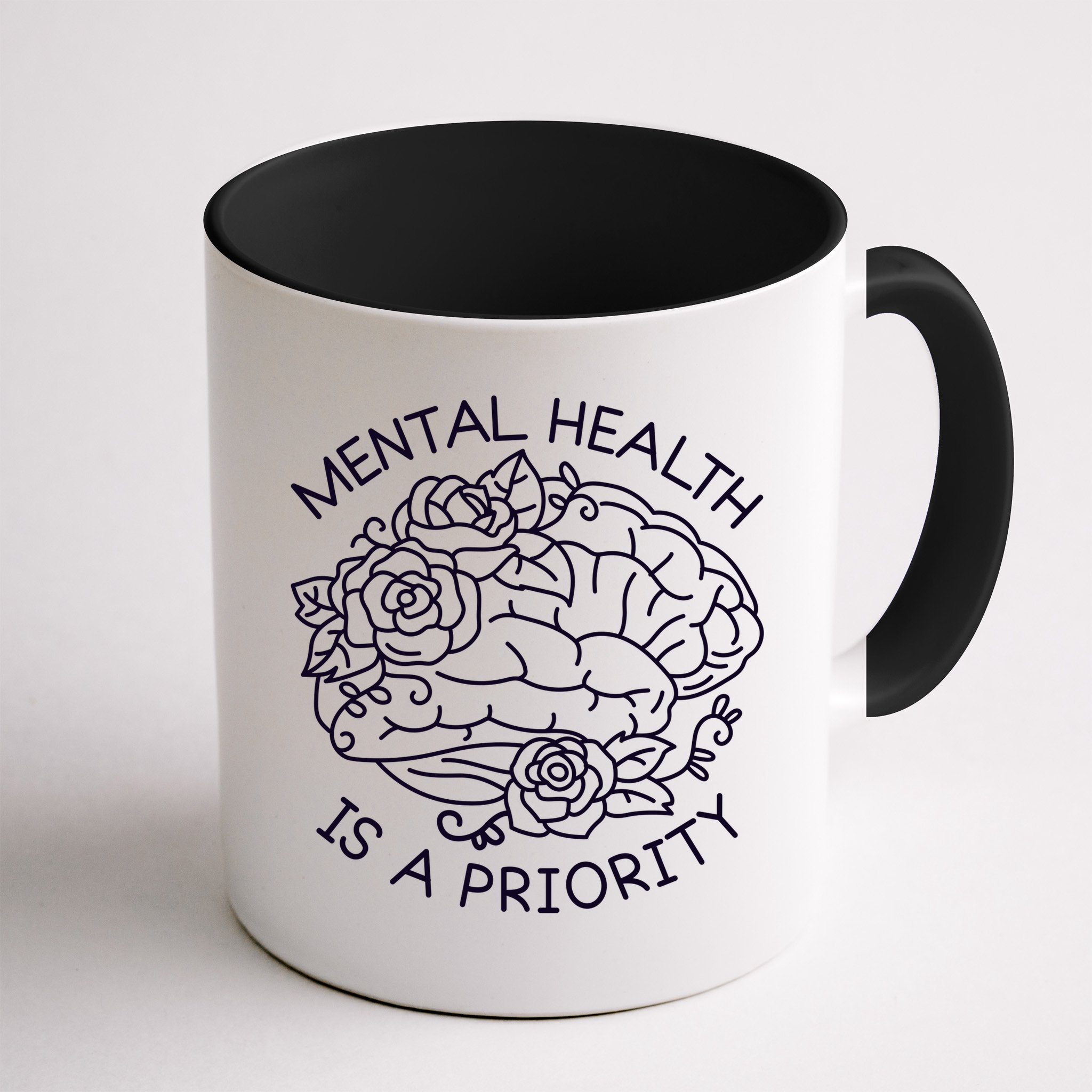 Mental Health Is A Priority Mug