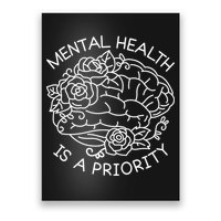 Mental Health Is A Priority Poster