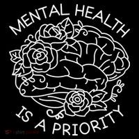 Mental Health Is A Priority Baby Bodysuit