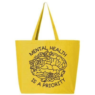 Mental Health Is A Priority 25L Jumbo Tote