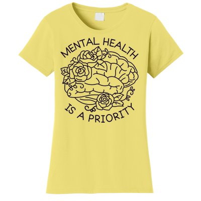 Mental Health Is A Priority Women's T-Shirt