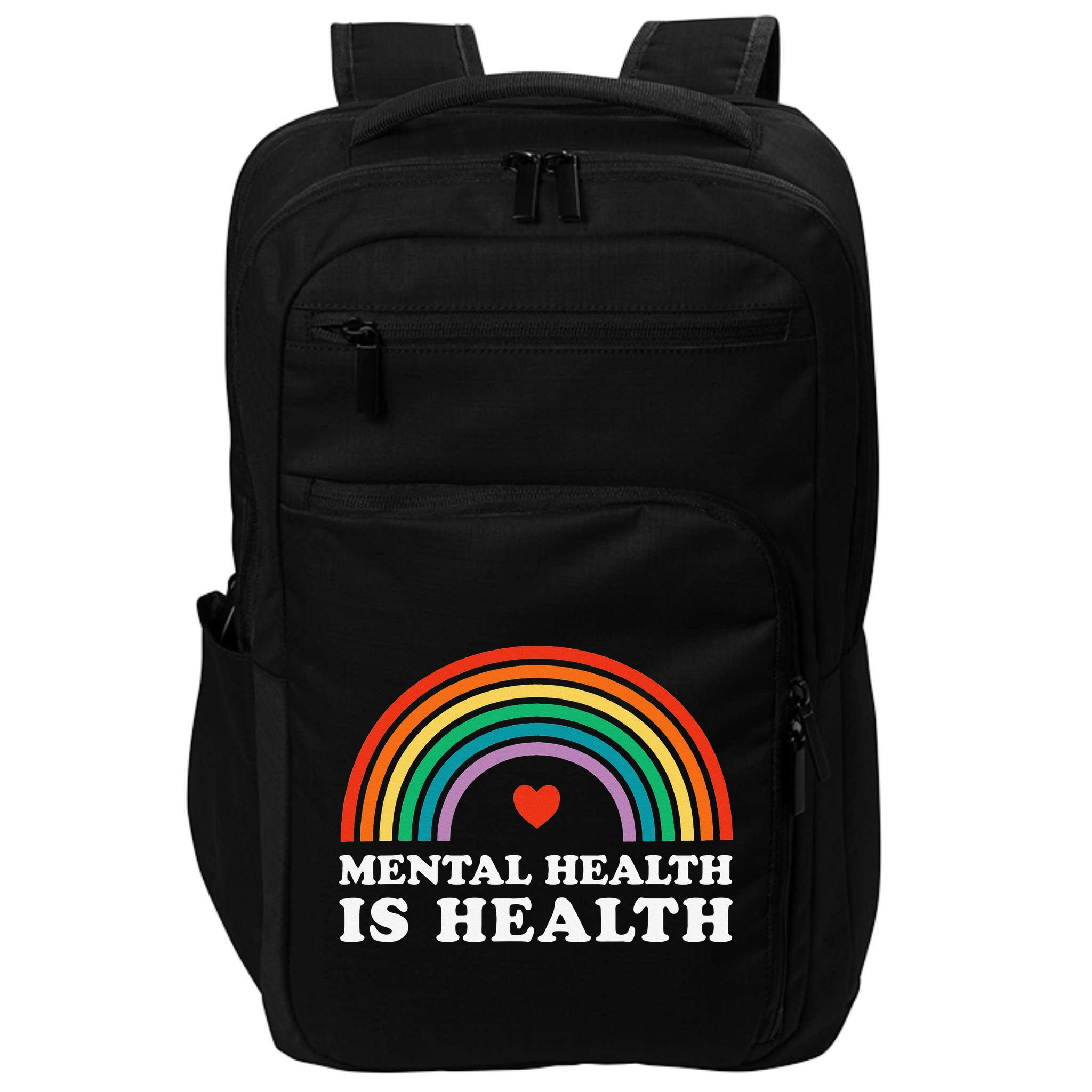 Mental Health Is Health Awareness Psychology Counseling Impact Tech Backpack