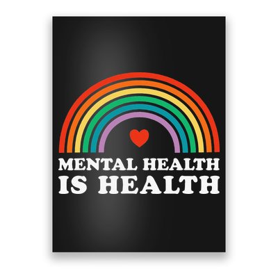 Mental Health Is Health Awareness Psychology Counseling Poster