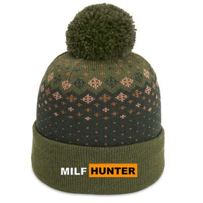 MILF Hunter I Love Milfs MILFs Hot Mom Hunter Lover Gift The Baniff Cuffed Pom Beanie