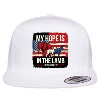My Hope Is In The Lamb Jesus 2024 Election Flat Bill Trucker Hat