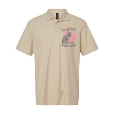 My Heart Is Held By The Paws Of A British Shorthair Cats Softstyle Adult Sport Polo