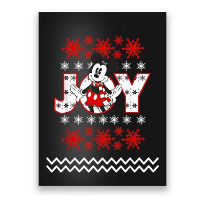 Mouse Holiday Joy Poster