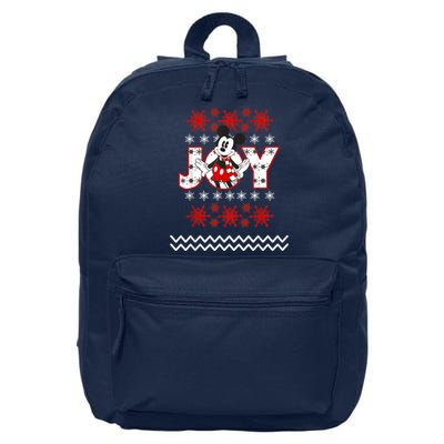 Mouse Holiday Joy 16 in Basic Backpack