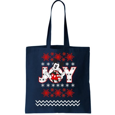 Mouse Holiday Joy Tote Bag