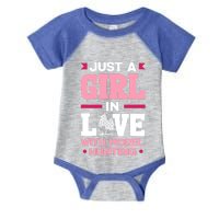 Morel Hunter Just A In Love With Morel Hunting Gift Infant Baby Jersey Bodysuit