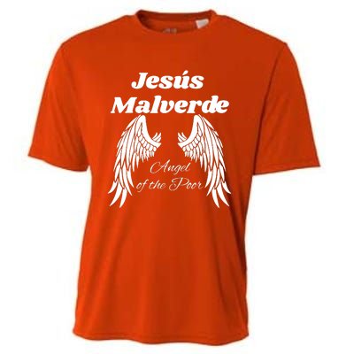 Mexican Hero Jesus Malverde Angel Of The Poor Cooling Performance Crew T-Shirt