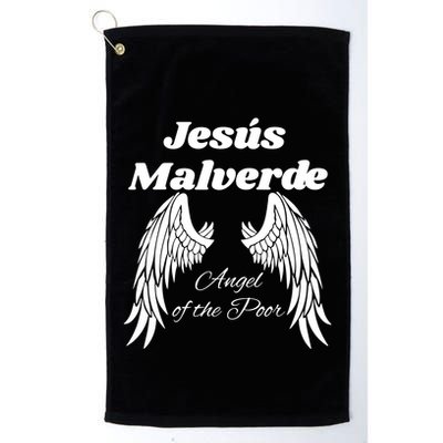 Mexican Hero Jesus Malverde Angel Of The Poor Golf Towel