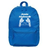 Mexican Hero Jesus Malverde Angel Of The Poor 16 in Basic Backpack