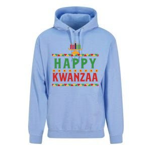 Merry Happy Kwanzaa Christmas African American Holiday Unisex Surf Hoodie