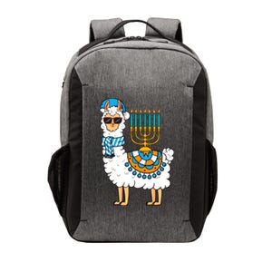 Menorah Hanukkah Llama Cute Alpaca Chanukah Vector Backpack