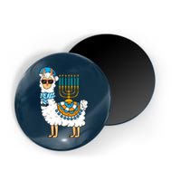 Menorah Hanukkah Llama Cute Alpaca Chanukah Magnet