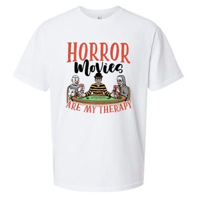 Movie Horror Lover Scary Horror Film Horror Movies Sueded Cloud Jersey T-Shirt