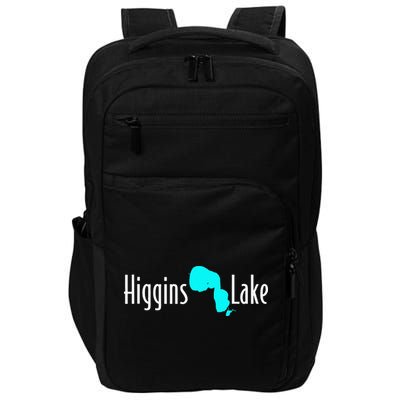 Minimalist Higgins Lake Michigan Impact Tech Backpack