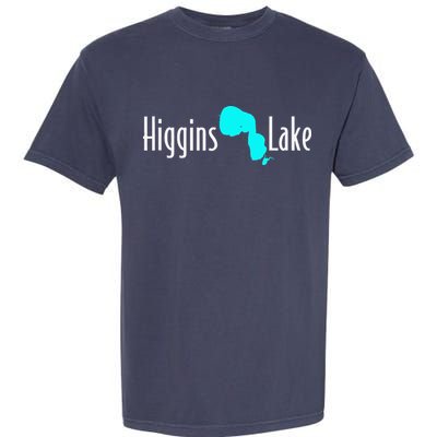 Minimalist Higgins Lake Michigan Garment-Dyed Heavyweight T-Shirt