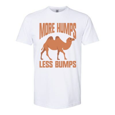 More Humps Less Bumps Camel Funny Gift Softstyle CVC T-Shirt