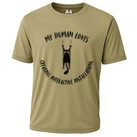 My Human Loves Creating Interactive Installations Cat Love Performance Shirt