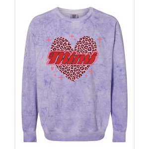 Mimi Heart Love Family Matching Colorblast Crewneck Sweatshirt