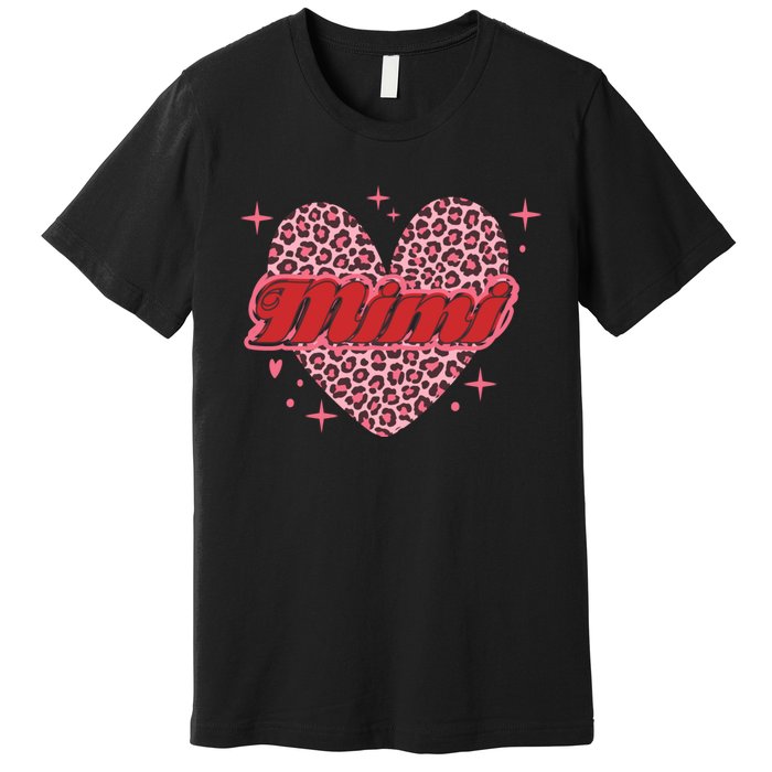 Mimi Heart Love Family Matching Premium T-Shirt