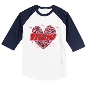 Mimi Heart Love Family Matching Baseball Sleeve Shirt