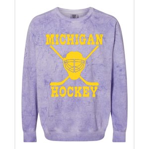 Michigan Hockey Colorblast Crewneck Sweatshirt