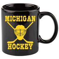 Michigan Hockey 11oz C Handle Ceramic Mug