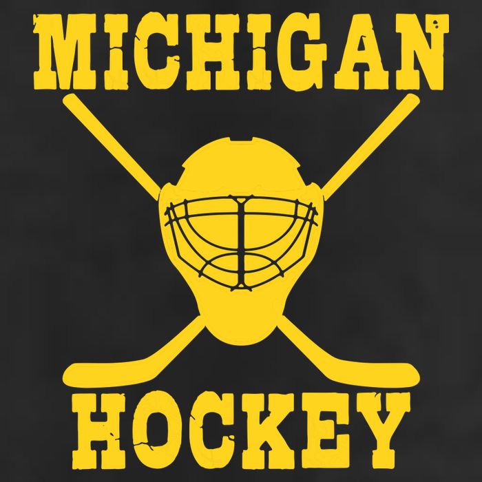 Michigan Hockey 11oz C Handle Ceramic Mug