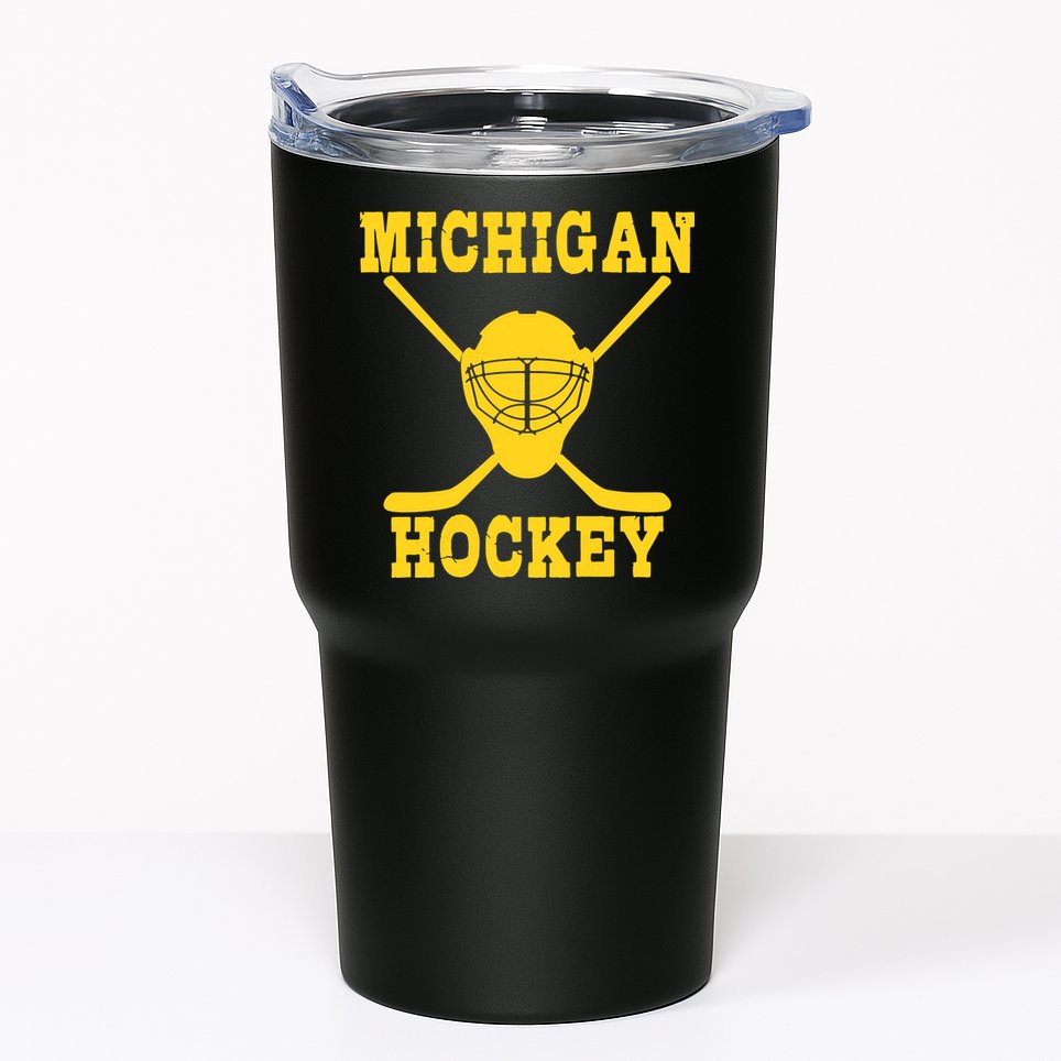 Michigan Hockey Tumbler